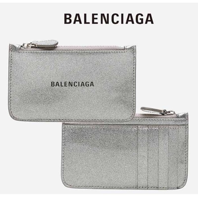 BALENCIAGA シルバー カードケース property-madagascar.com