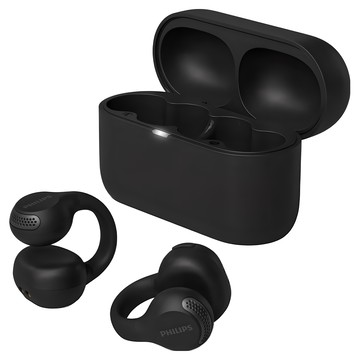 PHILIPS 飛利浦 耳夾式真無線藍牙耳機  TAQ2000  黑色