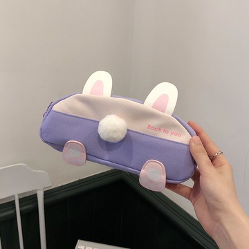 可愛筆袋ins日系女孩大容量初中小學生簡約鉛筆盒文具袋多功能