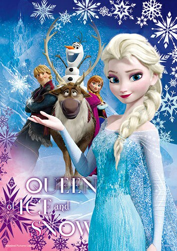 百耘圖 - Frozen冰雪奇緣(A)拼圖108片 HPD0108-287