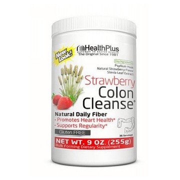 Colon Cleanse All Natural Sweetener Strawberry Stevia 9 OZ by Health Plus