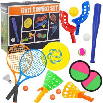 【虎兒寶】六合一運動遊戲組(運動遊戲)