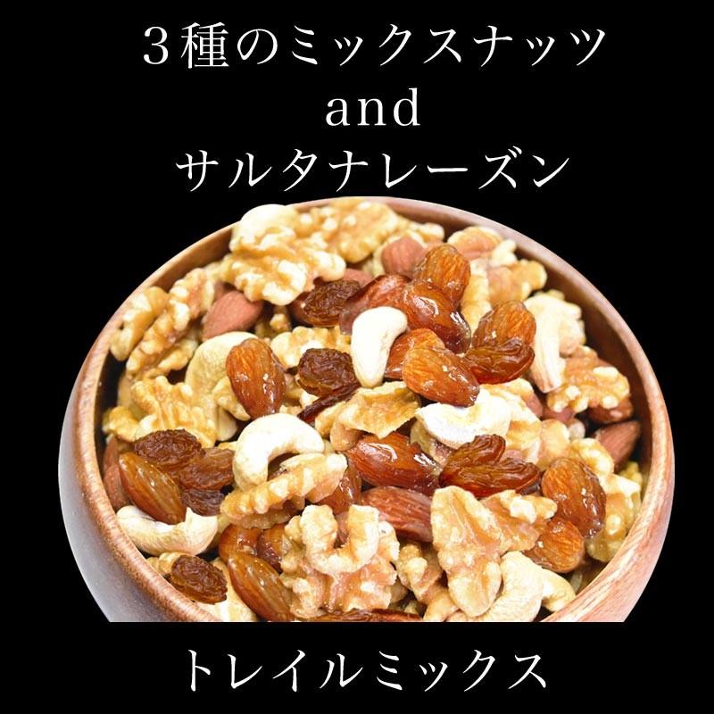 おつまみ 珍味 ナッツ ミックスナッツ＆レーズン 300g×2袋 大人女子のトレイルミックス メール便限定 送料無料