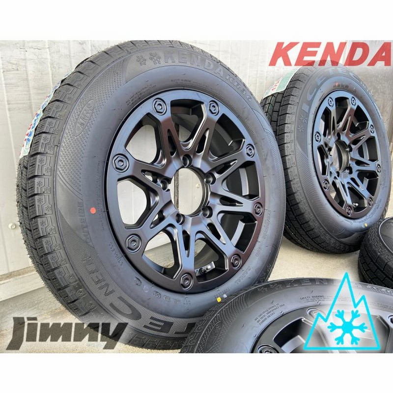 スタッドレス ジムニー JB23 JB64 JA12 JA11 タイヤホイール KENDA KR36 175/80R16 16インチ 人気 BDX08  新品4本セット | LINEブランドカタログ