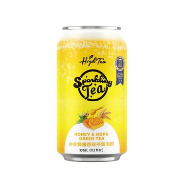 High Tea金麥蜂釀香綠茶氣泡飲330ml