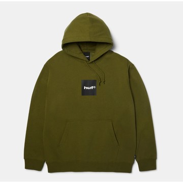 Nevermind.INC HUF Box Logo Pullover Hoodie PF00831-OLBLK 基本款