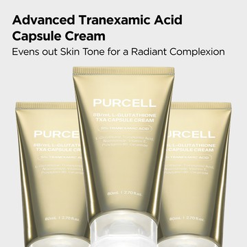 PURCELL 8B/mL L-Glutathione TXA Capsule Cream 80ml