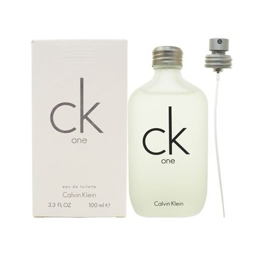 Calvin Klein~cK One中性淡香水(100ml)全球暢銷