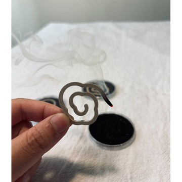 無黏粉 小盤香  薰香 香薰 祥雲盤香 祥雲 獨立包裝 降真香 雪中春信 鵝黎帳中香