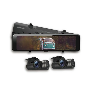 Polaroid DS1203WGS 星光2+HDR防眩 電子後視鏡行車記錄器 車內後鏡頭版_安裝費另計(車麗屋)