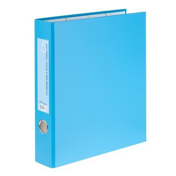 ECO Chungwoon D型3孔活頁夾 環保 5cm  天藍色  1本