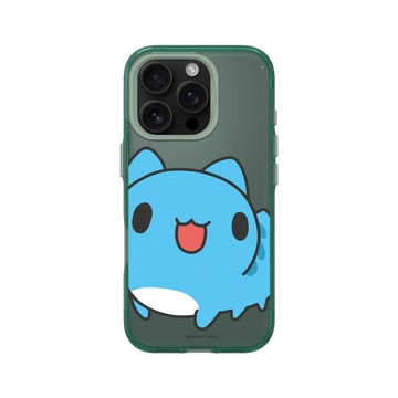 iPhone 16 Pro Clear 憂墨綠 - 貓貓蟲咖波 Bugcat Capoo - 你在看我嗎