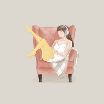 ME TIME - The Couch Crasher 沙發女孩項鍊