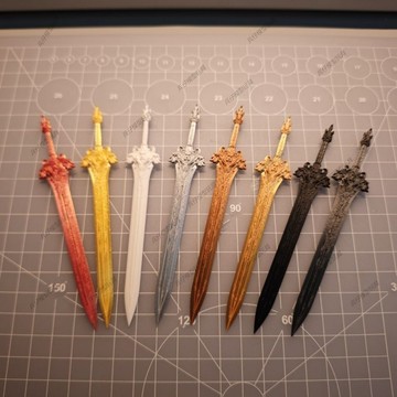 【台灣出貨】3D打印 機娘武器 高達武器 機娘配件 魔獸世界聯盟獅心劍 1/12機娘武器 frs shf通用 戰錘兵人
