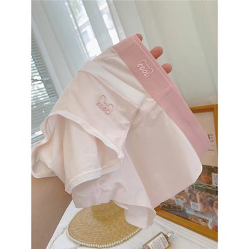 泡芙喵喵無痕冰絲性感情侶內褲一男一女2026新款男士平角褲空調褲