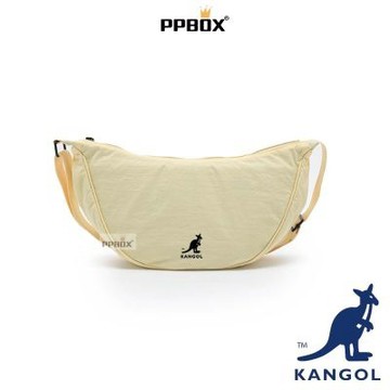 KANGOL 64251706 尼龍半月包 系列 斜背包 附背帶 包包