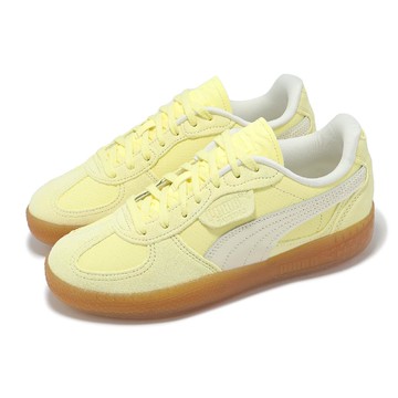 休閒鞋 Palermo Moda Ethereal Wns 女鞋 黃 白 麂皮 膠底 復古 德訓鞋 40337501