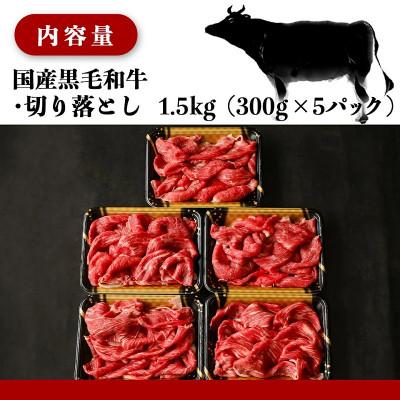 ふるさと納税 都城市 切り落とし 1.5kg (300g×5P)