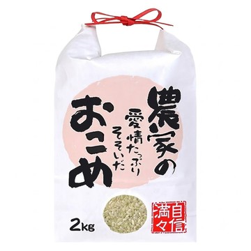 Well Life 悅生活 谷穗 特A級新潟縣高營養補給糙米 100%日本直送  2kg  2包