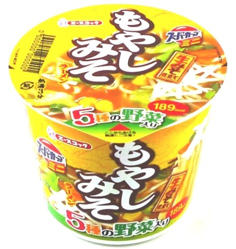 エースコック スーパーカップミニ もやしみそラーメン 51g12個