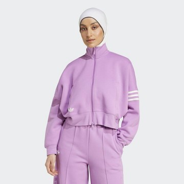 ADIDAS 外套 ORIGINALS 粉色 休閒 立領外套 女 IW5616