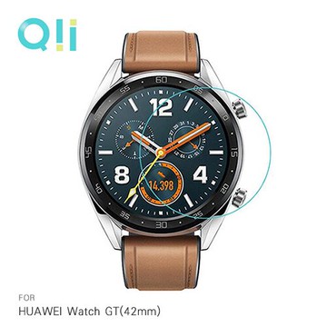 Qii HUAWEI Watch GT(42mm) 玻璃貼 (兩片裝)