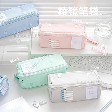 新款♥Rosyposy筆袋大容量文具袋ins初高中生文具盒高顏值多層收納筆盒