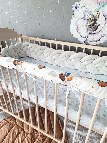 嬰兒床護欄固體嬰兒床安全嬰兒床配件出牙。嬰兒床護欄