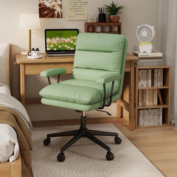 免運 電腦椅 現代電腦椅 老闆辦公椅 電腦椅家用舒適久坐書房書桌椅臥室座椅舒適辦公椅旋轉椅靠背椅子 可開發票 全館五折 工廠現貨直銷 新品特價 b8301