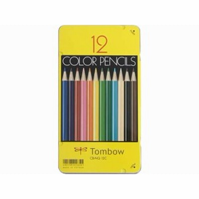 色鉛筆 12色セット トンボ鉛筆 CB-NQ12C