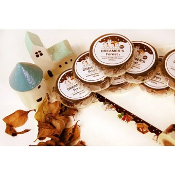 AFU - M01 afu插畫紙膠帶 - 森林裡的訪客 -小精靈篇 - 日本和紙膠帶  - RT日本製