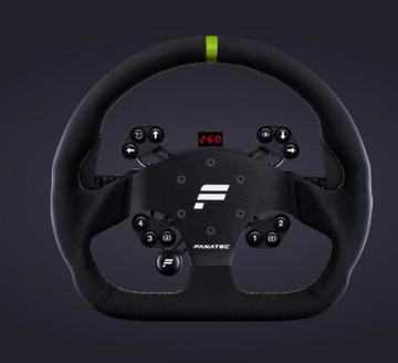 [2美國直購] fanatec 方向盤 ClubSport Steering Wheel GT Alcantara V2