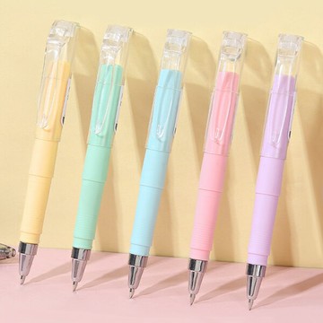 馬卡龍口袋筆 黑色原子筆 手帳筆 學生簽字筆 客製化印字廣告筆 贈品禮品