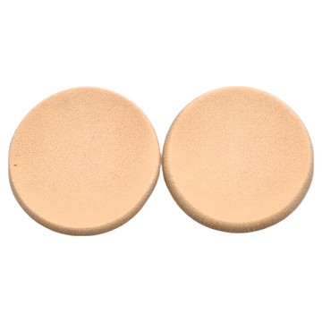 BEAUTYOUNG 妝漾 環保粉撲 圓型 適用於蜜粉/粉餅/腮紅/修容打亮 適用於粉底液/遮瑕/防曬霜/飾底乳  單一顏色  2個