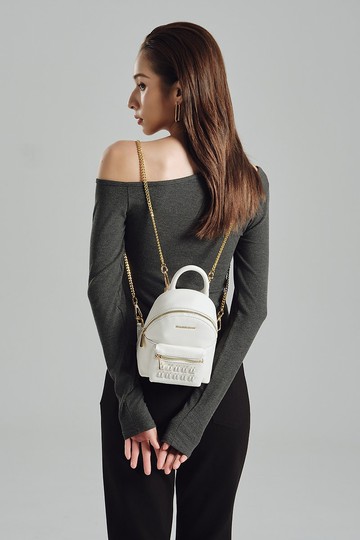 Classic小型白色後背包