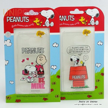 【UNIPRO】三星 NOTE5 史努比 SNOOPY 告白系列 透明 TPU 手機殼 軟殼 Peanuts N9208