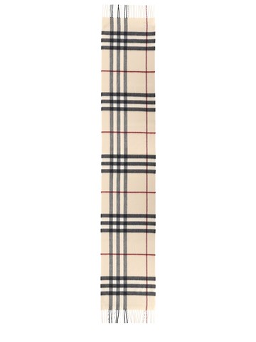 burberry "check" scarf