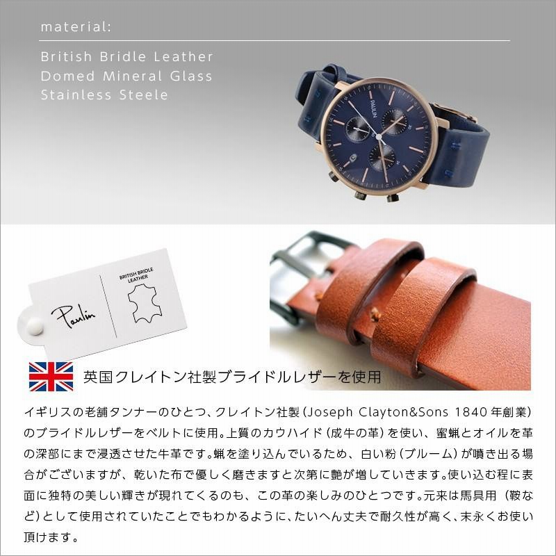 腕時計 リストウォッチ PAULIN Chronograph ポーリン クロノグラフ  
