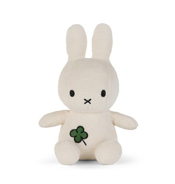 荷蘭 Bon Ton Toys | Miffy 米飛兔 娃娃 幸運草 18cm
