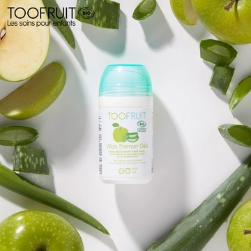 【法國TOOFRUIT】果漾青蘋兒童體香膏50ml 兒童青春期專用 弱酸配方無酒精鋁鹽 有機認證 體香膏 除臭 香氛
