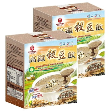 京工 高纖穀豆飲 多種全穀物製成 無添加糖 ISO-22000、HACCP食品驗證  102g  2盒
