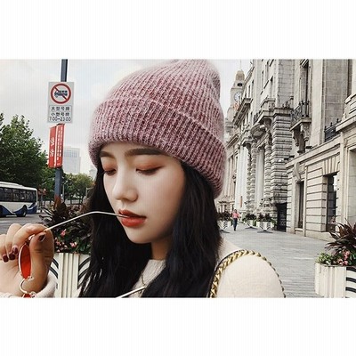 ニット帽 レディース 帽子 冬 ぼうし 防寒 小物 レディース帽子 秋冬 ニットキャップ 小顔効果 通販 Lineポイント最大get Lineショッピング