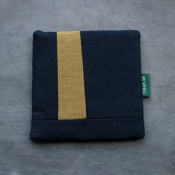 拼布杯墊 145 藏藍