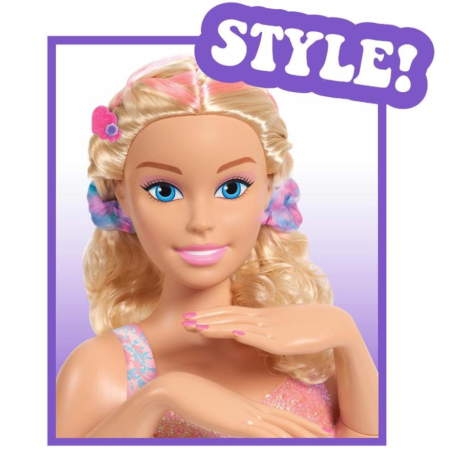 Just Play Just Play Barbie Tie-Dye Deluxe 22-Piece Styling Head