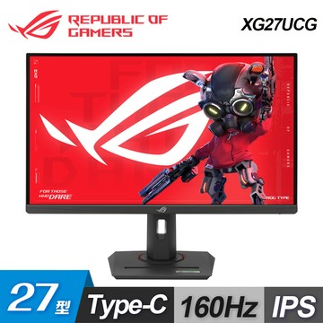 【ASUS 華碩】ROG Strix XG27UCG 27型 4K 160Hz 電競螢幕