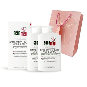【Sebamed 施巴】暖心囤貨清潔組 潔膚露X2 附禮袋