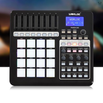 PANDA200 MIDI打擊墊控制器 含USB線