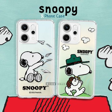 【SNOOPY 史努比】正版授權 OPPO Reno14 漸層彩繪空壓手機殼