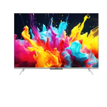 桌上安裝 SKYWORTH  創維 55吋 55Q660G 4K QLED  Google TV 聯網顯示器