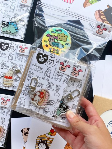 【福袋】開心動物園/恐龍動物園紙膠帶優惠組